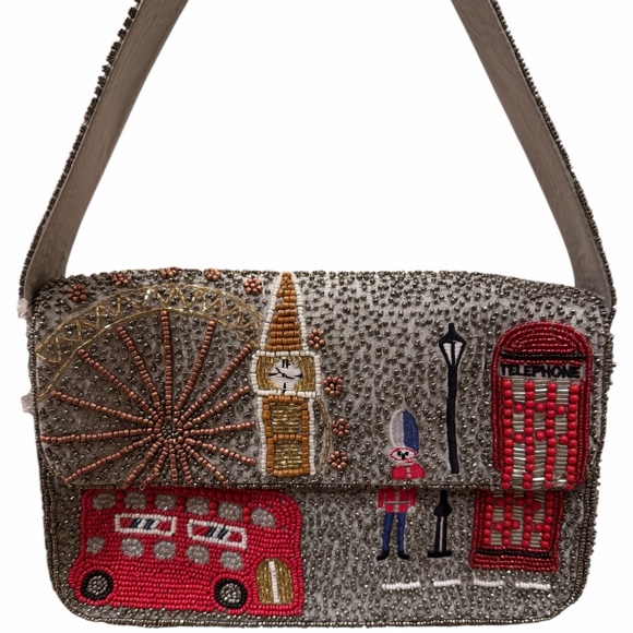 Handcrafted in India ~ London Beaded Bag
